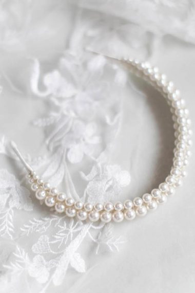 pearl headdresses