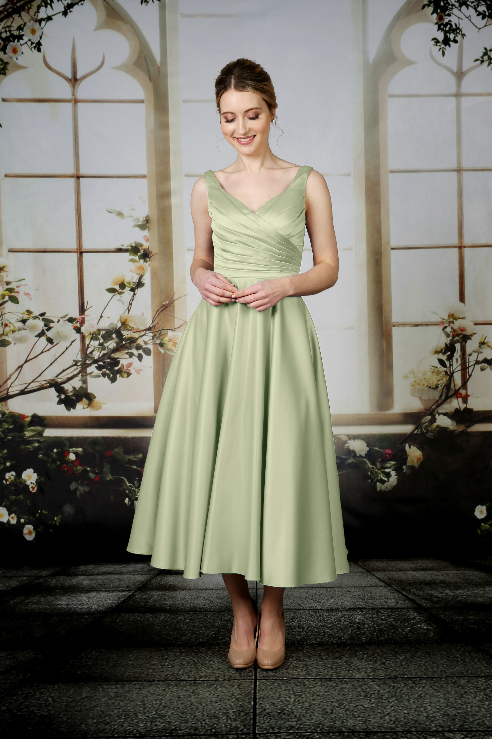 Thistle colour bridesmaid hotsell